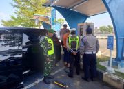 Sinergi TNI-Polri dan Dishub Amankan Arus Lebaran di Rest Area KM 575 Ngawi