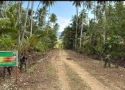 Dandim 1804/Kaimana Cek Langsung Pembukaan Jalan TMMD 127 di Kampung Marsi