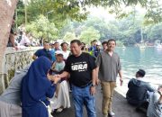 Libur Lebaran Kunjungan Wisatawan Meningkat, Bupati Majalengka Eman Suherman Monitoring ke Obyek Wisata Situ Cipanten