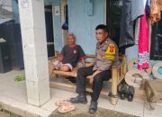Bhabinkamtibmas Polsek Babakan Madang Polres Bogor Sambang Warga Desa Sentul, Sampaikan Pesan Kamtibmas