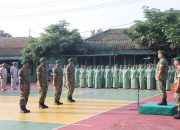 Kasdim 0805/Ngawi Pimpin Upacara Kenaikan Pangkat