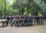 Yonif 2 Marinir Gelar Syukuran Kenaikan Pangkat Prajurit di Medan Latihan Rajamandala