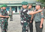 Dandim 1002/HST Pimpin Korps Raport Kenaikan Pangkat, Tekankan Profesionalisme Prajurit