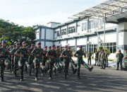 Tingkatkan Profesionalisme Prajurit, Kodaeral XIV Sorong Gelar Latihan Uji Terampil Glagaspur Tingkat I dan II (P1-P2)
