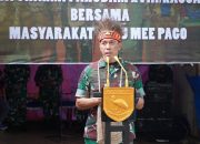 Silaturahmi Pangdam XVIII/Kasuari dengan Masyarakat Adat Lapago dan Meepago : Tinjau Kondisi Nyata dan Tangkap Aspirasi Masyarakat