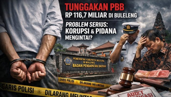 “PBB Menunggak Rp116,7 Miliar di Buleleng: Alarm Keras Tata Kelola Pajak, Potensi Pelanggaran Hingga Bayang-Bayang Pidana”