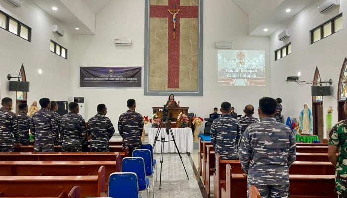 Koarmada III Gelar Kauseri Agama, Perkuat Mental dan Spiritualitas Prajurit