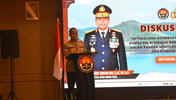 ‎Divhumas Polri Gelar Diskusi Keterbukaan Informasi Publik di NTB, Dorong Transparansi dan Penguatan Fungsi Humas