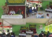 Satgas TMMD Ke-128 Kodim 1801/Manokwari Gelar Penyuluhan Kamtibmas di Kampung Tanah Rubuh