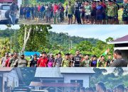 Apel Pagi TMMD Ke-128 Kodim 1801/Manokwari Perkuat Semangat Satgas di Tanah Rubuh: Komandan SSK Kerahkan Personel Ke Sasaran Pembangunan