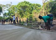 Progres Pengecoran Jalan TMMD Ke-128 Capai 85 Persen