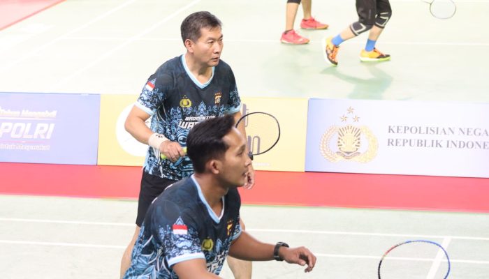 Bulutangkis Kapolri Cup 2026 Resmi Dibuka, Wakapolda Bali Turun Bertanding Jadi Teladan bagi Bhayangkara Muda