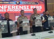 Polres Probolinggo Kota Ringkus Tiga Terduga Pengedar Sabu, Satresnarkoba Sita Puluhan Gram Barang Bukti