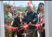 Bupati Majalengka Dampingi Dandim Resmikan Jembatan Perintis Garuda Merah Putih di Talaga