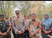 Sinergi Polri dan Pemkab Majalengka Peletakan Batu Pertama, Pembangunan Jembatan Merah Putih di Desa Putridalem Jatitujuh