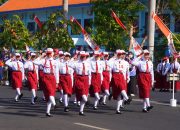 Ratusan Pelajar Tunjukkan Kekompakan di Jalanan Kota Probolinggo, Gerak Jalan Jadi Momentum Tanamkan Semangat Kebangsaan