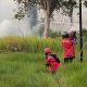 Kebakaran Lahan di Mangunharjo Diduga Akibat Bakar Sampah, Damkar Probolinggo Respons 5 Menit