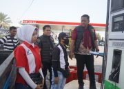Pastikan BBM Tak Terganggu, Polres Probolinggo Pantau Langsung Sejumlah SPBU