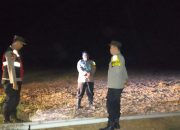Dukung Ketahanan Pangan dan Cegah Karhutla, Polsek Gantar Gelar Patroli di Lahan Penanaman Jagung
