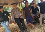 Bhabinkamtibmas Polsek Gantar Gelar Tatap Muka di Blok Tamansari, Imbau Warga Bijak Medsos