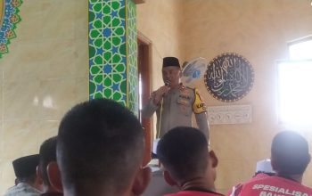 Kapolsek Ciawi Polres Bogor Gelar Jumat Keliling di Masjid Jami Al-Istiqomah, Ajak Warga Perkuat Kamtibmas
