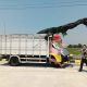 Tak Jaga Konsentrasi di Jalan Tol, Truk Colt Diesel Tabrak Fuso dari Belakang