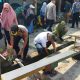 Bahu-membahu Jaga Kebersihan, Anggota Koramil 1708/Sukahaji Turun Langsung di ‘Geber Jumat’ Bersama Bupati Majalengka