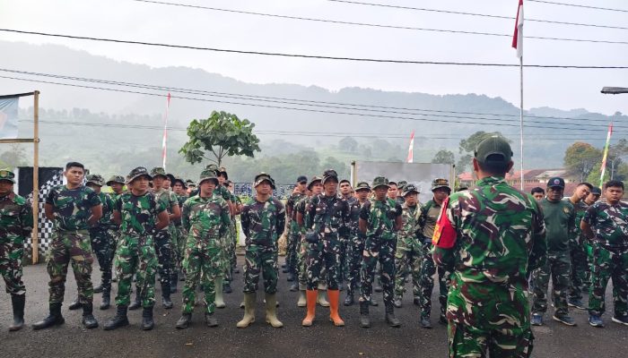 Danki Pimpin Apel Gabungan Satgas TMMD ke-130, Keamanan dan Kesehatan Personel Jadi Perhatian