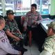 Pererat Sinergitas TNI-Polri, Personel Polsek Cikijing Kunjungi Koramil 1705 Cikijing