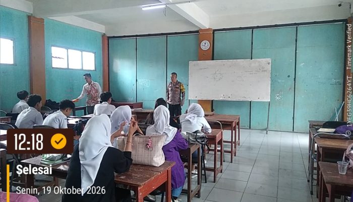 Polsek Cisarua Polres Bogor Berikan Imbauan Kamtibmas kepada Siswa-Siswi SMA dan SMK, Cegah Kenakalan Remaja Sejak Dini