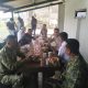 Perkuat Sinergitas TNI-Polri dan Pemerintah Kecamatan, Polsek Argapura Gelar Kopi Morning dan Silaturahmi di Koramil 1703 Argapura