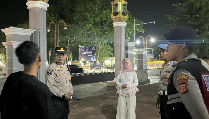 Antisipasi Aksi Geng Motor dan Kejahatan Jalanan Dini Hari, Tim Gabungan Polres Majalengka Gelar Patroli Cipta Kondisi