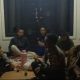 Jaga Kondusifitas Malam, Bhabinkamtibmas Polsek Cikijing Sambangi Warga yang Sedang Melaksanakan Aktivitas Ronda di Desa Banjaransari