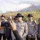 Jaga Alam dan Keselamatan Warga, Kapolres Majalengka dan Kuningan Sisir Lokasi Karhutla