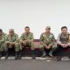 Wujudkan Sinergitas TNI-POLRI, Personil Polsek Cikijing Kunjungi Koramil 1705