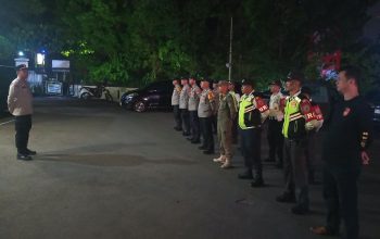 Polsek Babakan Madang Polres Bogor Gelar Apel Gabungan KRYD Malam Minggu, Antisipasi Gangguan Kamtibmas